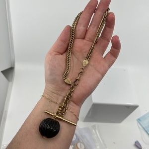 Antique Gold Fill Watch Chain
